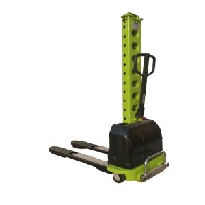 Buy cheap Electric Self Loading Pallet Stacker 500kg Self Lifting Stacker from wholesalers