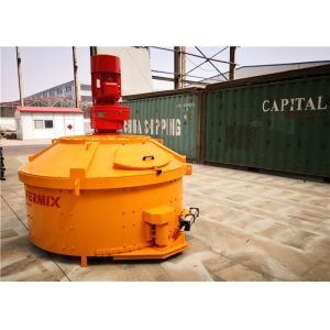Ductility Planetary Concrete Mixer PMC2000 Polyurethane Material Wear Resistant