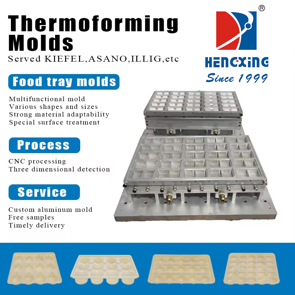 Buy cheap Thermoforming  Mold Positive And Negative Pressure Mold Food Tray Molds Precision Packaging from wholesalers