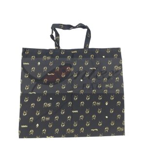 China Black 6oz Printing Canvas Foldable Reusable Grocery Bags Attractive Design on sale