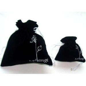 70mm TUV Velvet Drawstring Pouch Jewelry Packaging Bags Reusable AQL