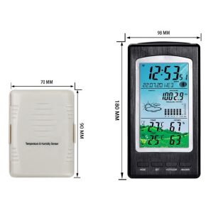 Buy cheap Wireless Weather Station With Precision Temperature And Humidity Meter from wholesalers
