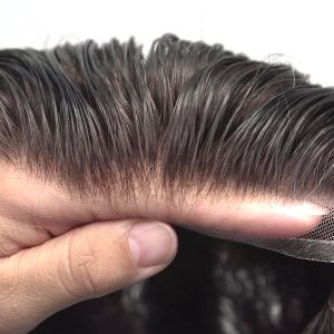 Buy cheap Customizable Density Men Hairpiece Single Knot Custom Toupee from wholesalers