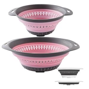 Buy cheap Collapsible Colander And Strainer Silicone Strainer Colanders & Food Strainers For Vegetable And Fruit Kitchen Essential from wholesalers