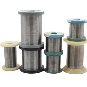 Buy cheap Bright White Bucket Wrapping Heating Flat Wire 0cr23al5 0cr25al5 1cr13al4 from wholesalers