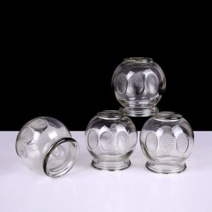 Buy cheap Suction 4 Pcs Body Vacuum Massage Cupping Glass Thickened from wholesalers