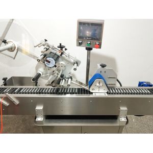 Buy cheap 2ml 3ml 10ml Vial Sticker Labeler Automatic Ampoule Tincture Bottle Horizontal Wrap Labeling Machine from wholesalers