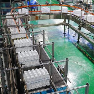 Buy cheap 18,000 BPH Full Automatic Bottled Water Production Line with Pre-treatment System and Blowing Filling Capping All in One Machine from wholesalers