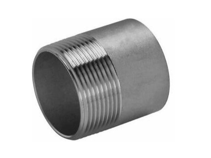 Quality Stainless Steel Screwed Threaded Pipe Fittings for TOE Nipple for sale