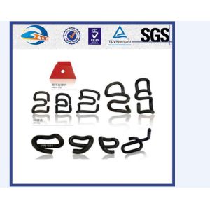 Buy cheap DIN17221 / BS970 Railroad Clips Guage Lock Clips 42HRC - 47HRC from wholesalers