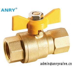 Buy cheap DIN3202 DN25 Threaded Brass Body PTFE Seat  Ball Valve from wholesalers
