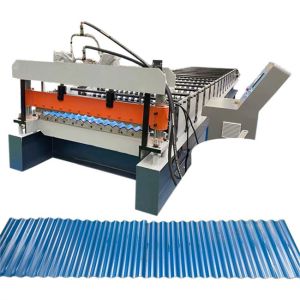 Buy cheap High speed 30m/min corrugated steel panel roll forming machine corrygated tile making machine from wholesalers