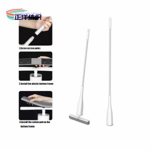 Buy cheap 141cm Cleaning Mop Handle Aluminum Mop PU Sponge Squeeze Dry Hand Wash Free Mop from wholesalers