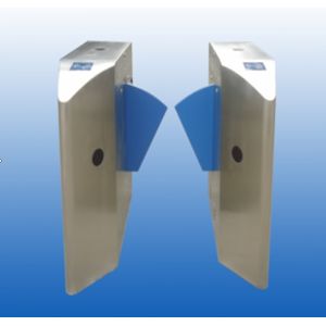 Multi Lane Flap Barrier Turnstile Stainless Steel KT315 RFID Access Control