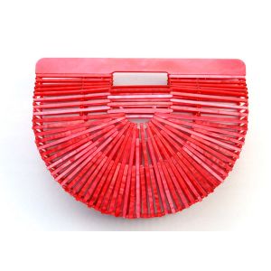 Buy cheap Plastic Basket Acrylic Clutch Bag Large Space Unique Shape For Travelling from wholesalers