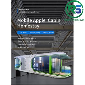 8.5M Length Aluminum Capsule House: Simple and Fast Loading & Unloading