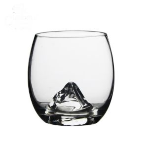 Buy cheap Lead Free Crystal Ice Hill Bottom Handmade Whiskey Glass from wholesalers