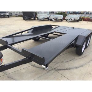 Buy cheap Custom 14 x 6.3ft Tandem Car Carrier Trailer / Car Hauler Trailer For Transporting Cars from wholesalers