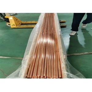 Buy cheap Transense Straight Copper Tube , EN12735 Copper Pipe For AC product