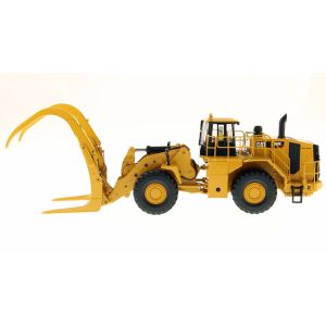 DM 988K Wheel Loader with Log Grapple Wood Handler Engineering Model 1:50 85917