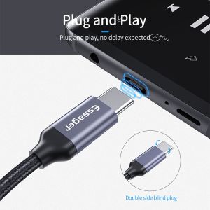 Type C To 3.5mm Jack AUX Adapter Cable For Huawei P30 P20 Pro Xiaomi Mi USB C To