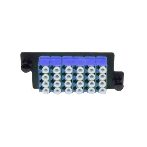 Buy cheap 24 Port LC Adapter Plate Panel Singlemode Multimode from wholesalers