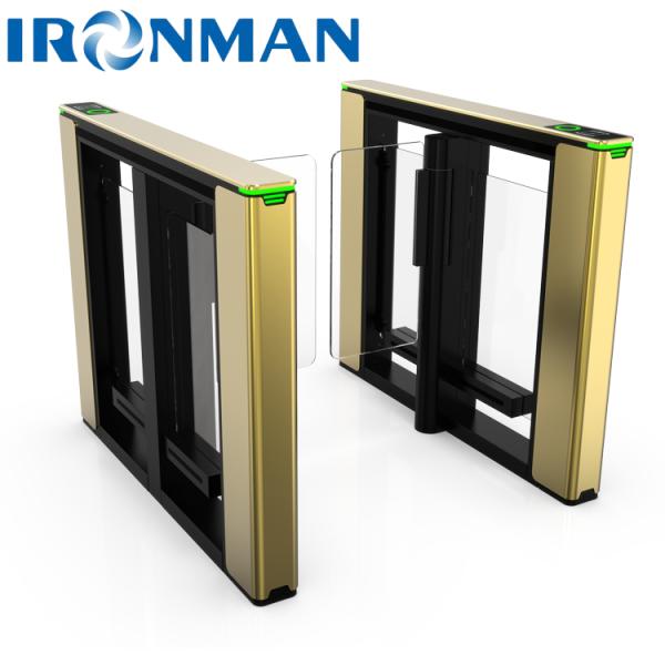 Buy cheap High Speed Turnstile Gate RFID Access Control Indoor Outdoor Stadium Station Fast Passage Anti Climb Metal Security from wholesalers