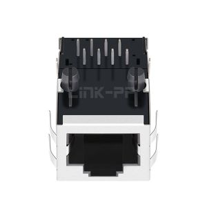 Buy cheap XFMRS XFATM9DM-CT1-4M Compatible LINK-PP LPJ6141CNL 10/100 Base-T Tab Up Without Led 1x1 Port 8P8C Modular RJ45 Connector Jacks from wholesalers