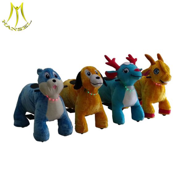 Hansel 2018 funfair for rant in guangzhou party park ride animal model electric