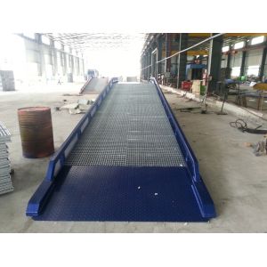 Galvanized Steel Container Mobile Yard Ramp Portable Loading Ramps