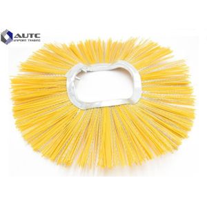 Buy cheap Mixed Large Industrial Sweeping Brushes Crimpled Steel Wire OEM Accepted from wholesalers
