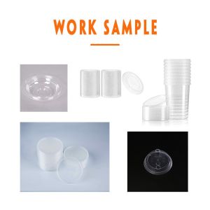 0.15mm Disposable Making Cup Lid Forming Machine 7.5KW Diaphragm Servo