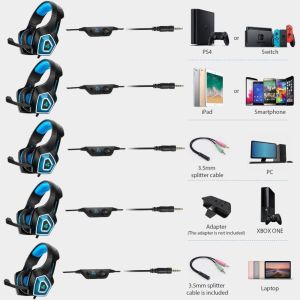 Buy cheap 32ohm 2.2m Hunterspider V1 Stereo Gaming Headset from wholesalers