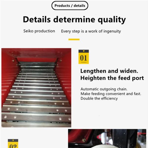 380V Straw Grinder Machine 11KW Grass Grinding Machine For Mountain