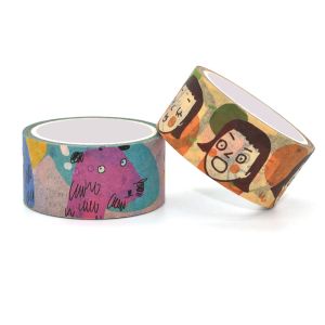 Chinese Custom Printed Washi Paper Tape Japanese Washi Masking Tape Recollection