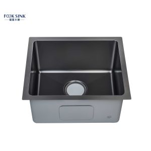 Buy cheap 304 Ss Kitchen Sinks Undermount High Durability With Elegant Appearance / Single Stainless Steel Kitchen Sink from wholesalers