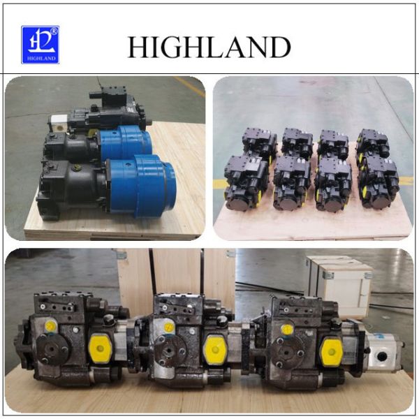 Quality Highland Agricultural Walking Hydraulic Plunger Pumps Cast Iron for sale