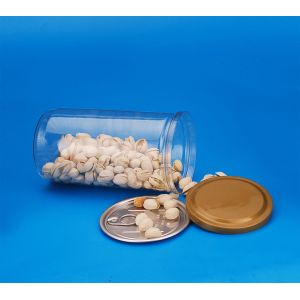 Large Capacity PET Plastic Jars 83 . 3MM Caliber 85 * 151MM Diameter