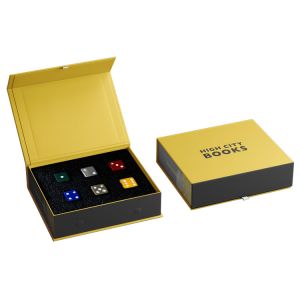 Buy cheap Custom Logo Print Luxury Cardboard Dice Set Packaging Box from wholesalers