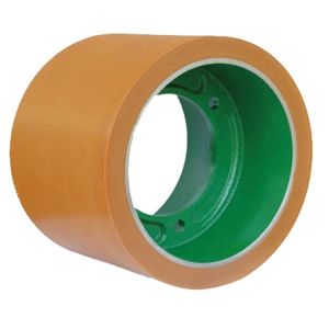 Buy cheap Customized 6" inch Silicone Coated Nip Rice Mill Huller Rubber Roller for Home product