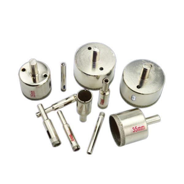 Quality Electric drill hole saw Glass ceramic slate  electroplating drill bits for sale