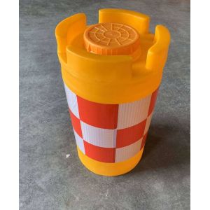 Buy cheap Red And White Reflective Isolation Piers At Highway Intersections from wholesalers