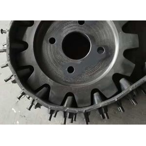 Buy cheap Wide 120mm Snow Blower Rubber Track 60MM Pitch 20 Links from wholesalers