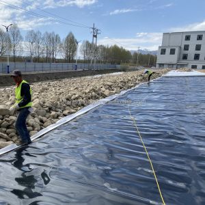 Buy cheap Black HDPE Geomembranes The Ultimate Protection for Aquaculture Fish Pond Liners from wholesalers
