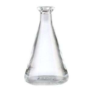 Buy cheap Tom Ford Vodka Bottle Fast Customization with Triangle Glass Jars and Cork Sealing from wholesalers