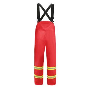 Buy cheap 50mm FR Tape Reflective Bib Overalls , Anti Static Fire Retardant Bib Overalls from wholesalers