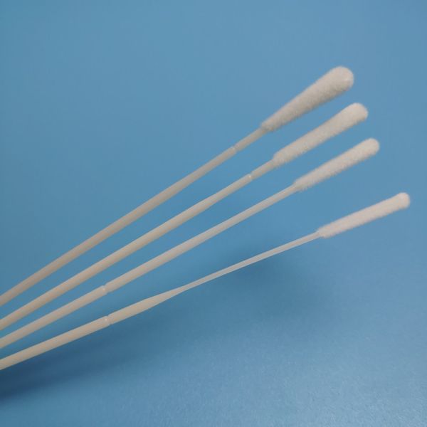 EO Sterile Nasal Sample Collection Nylon Flocked Swabs