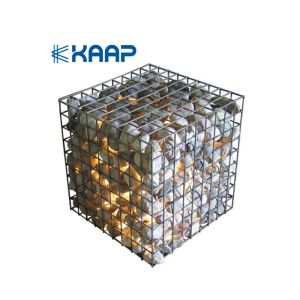 Buy cheap Hot Dip Galvanized 5x5cm Welded Mesh Gabion 1x1x0.5m from wholesalers