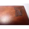 Buy cheap Custom Leather Label Design Clothing Embossed Leather Patches For Garment from wholesalers