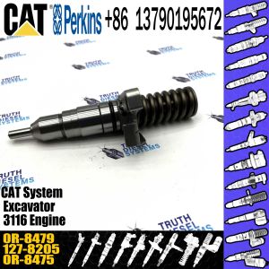 3116 Engine Diesel Fuel Common Rail Injector Assembly 127-8205 0R-8479 For